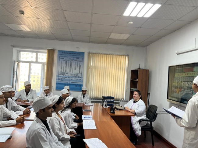 AN OPEN LESSON AT THE DEPARTMENT OF PROPAEDEUTICS OF CHILDREN'S DISEASES, DEDICATED TO THE HOLIDAY OF «MEHRGON-AN ANCIENT TAJIK FESTIVAL».