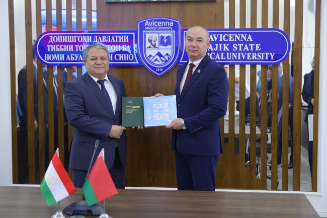 VISIT OF THE MINISTER OF HEALTH OF THE REPUBLIC OF BELARUS TO THE UNIVERSITY