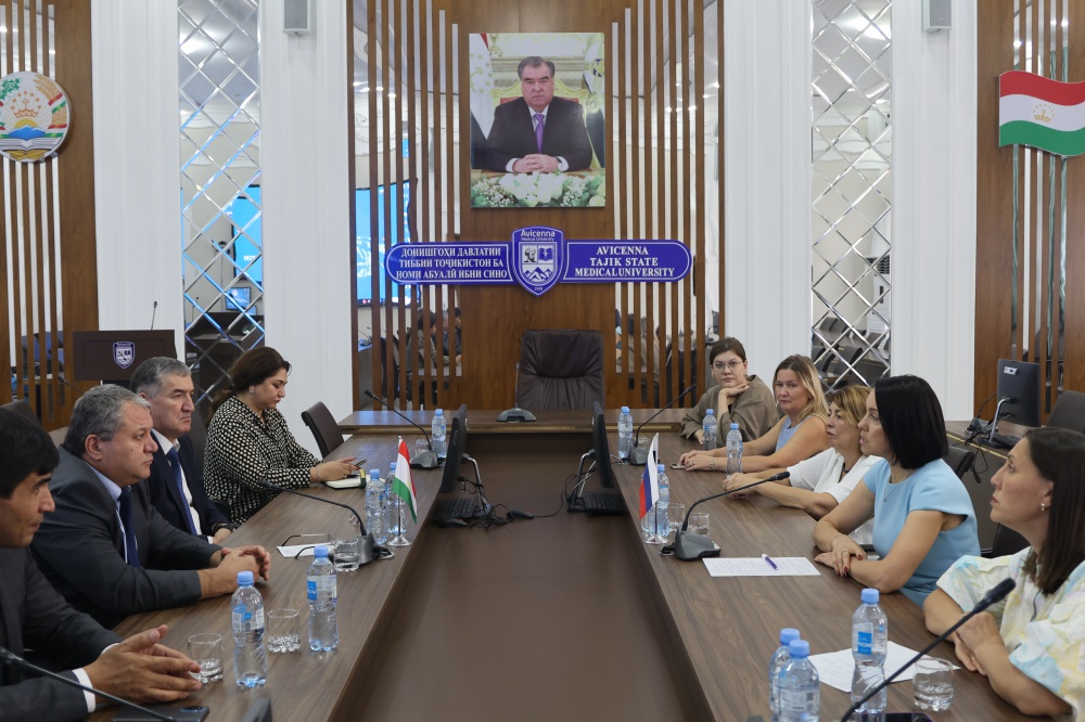 VISIT OF THE TOMSK DELEGATION HEADED BY THE VICE-GOVERNOR