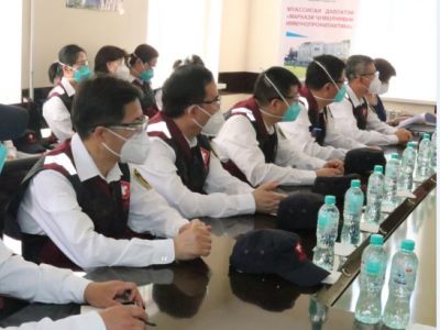 Группа китайских медиков встретилась с таджикскими эпидемиологами в Хатлоне