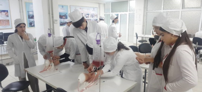 PRACTICAL CLASSES IN THE CENTRE FOR SIMULATION TRAINING 