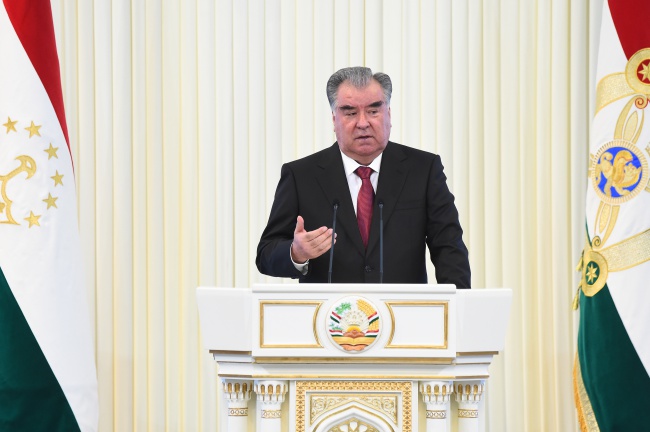 State of the Union by the President of the Republic of Tajikistan to the Parliament of the Republic of Tajikistan