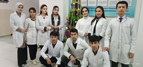 CELEBRATION OF THE NEW YEAR AT THE DEPARTMENT OF 