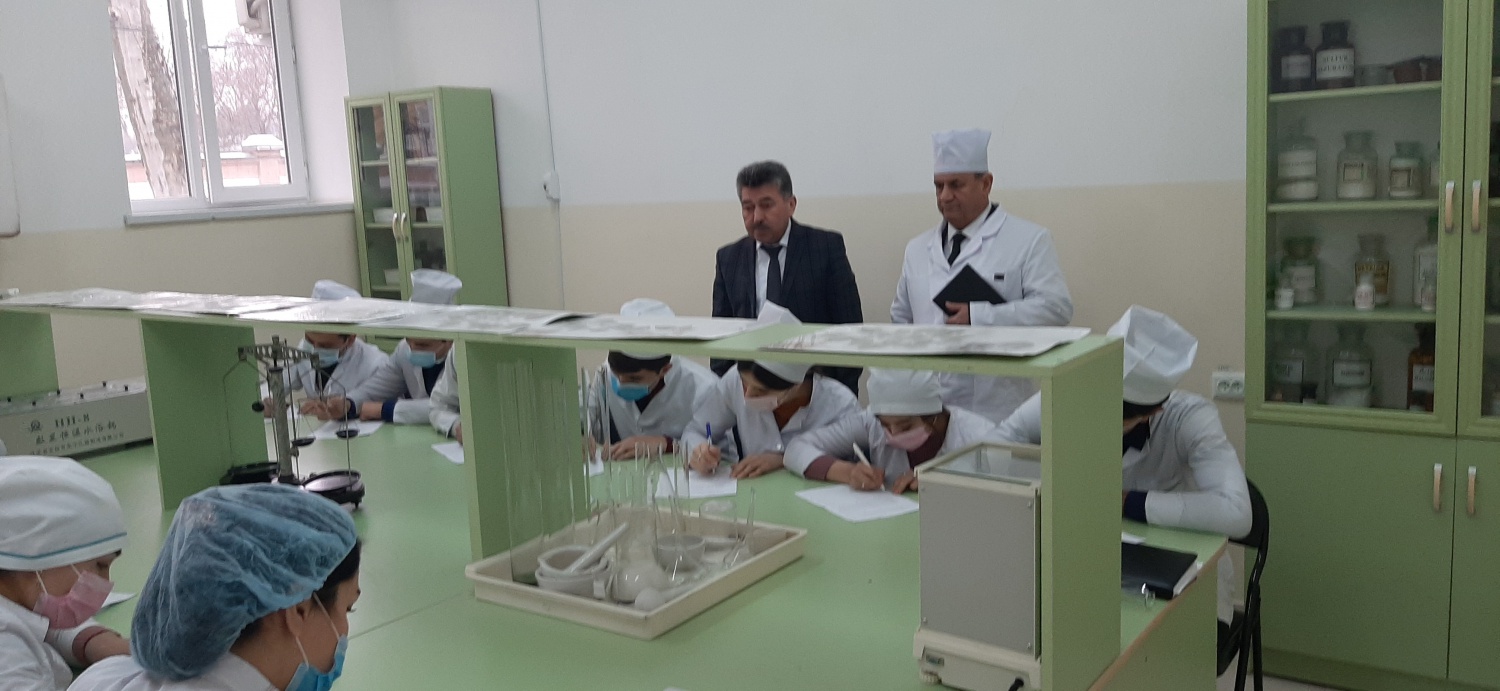 Санҷиш дар МТИИ «Фарматсия»