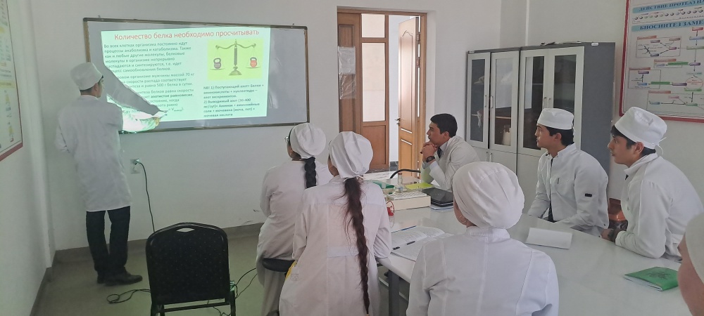 ЗАСЕДАНИЕ НСО КАФЕДРЫ БИОХИМИИ, ПОСВЯЩЁННОЕ ВОПРОСАМ ОБМЕНА БЕЛКОВ И ИХ КЛИНИЧЕСКОМУ ЗНАЧЕНИЮ