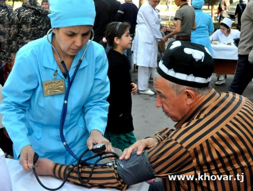 APRIL 7th IS WORLD HEALTH DAY. In 2022 in Tajikistan, 124 health facilities were built, and construction of another 65 facilities continues