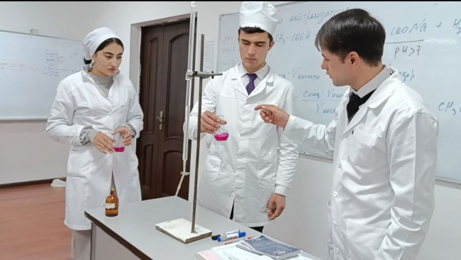 POINT FROM A PRACTICAL TRAINING COURSE AT THE DEPARTMENT OF BIOORGANIC AND PHYZOCOLLOID CHEMISTRY