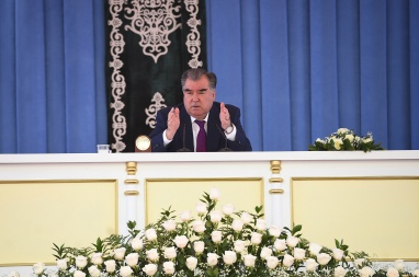 Participation of the Founder of Peace and National Unity - Leader of the Nation, President of the Republic of Tajikistan, his excellency Emomali Rahmon in the celebration of the Day of Knowledge, and holding a Peace Lesson at the ATSMU