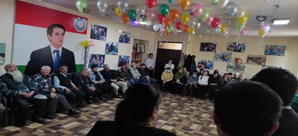 VISITING THE SI “REGIONAL CENTER OF SOCIAL SERVICE FOR PENSIONERS AND DISABLED PEOPLE”  IN DUSHANBE CITY ON NEW YEAR                                                                                                                                           