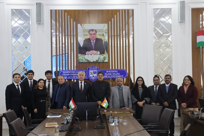 ESTABLISHING COOPERATION BETWEEN AVICENNA TAJIK STATE MEDICAL UNIVERSITY AND LUCKNOW STATE UNIVERSITY