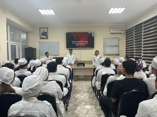 «THE THREAT OF TERRORISM AND EXTREMISM TO THE GLOBAL COMMUNITY» WAS CONDUCTED IN THE DEPARTMENT OF OTORHINOLARYNGOLOGY