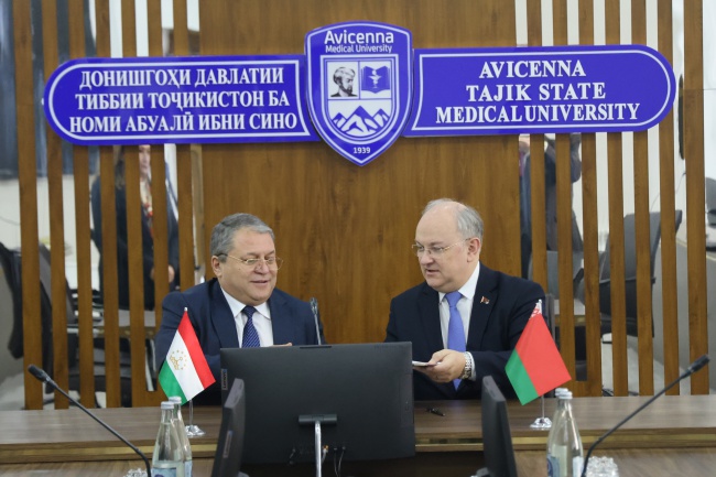 STRENGTHENING COOPERATION BETWEEN AVICENNA TAJIK STATE MEDICAL UNIVERSITY AND VITEBSK STATE ORDER OF PEOPLES' FRIENDSHIP MEDICAL UNIVERSITY