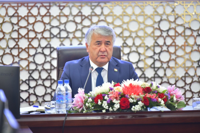 Проведение пресс-конференции в Таджикском государственном медицинском университете имени Абуали ибни Сино